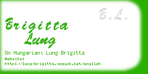 brigitta lung business card